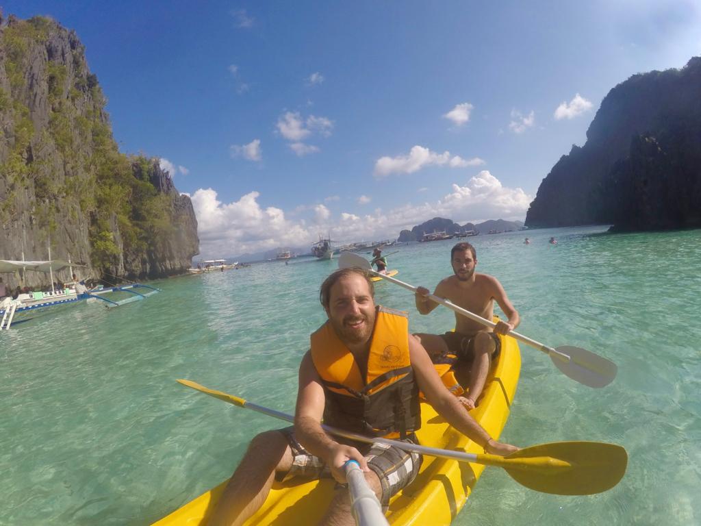 Kayak en la Big Lagoon