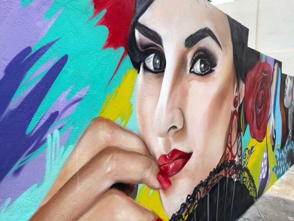 que ver en malaga - Mural de Doger