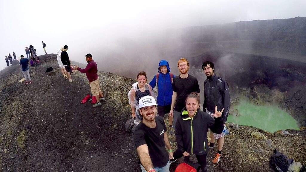 La cima del Volcán Santa Ana