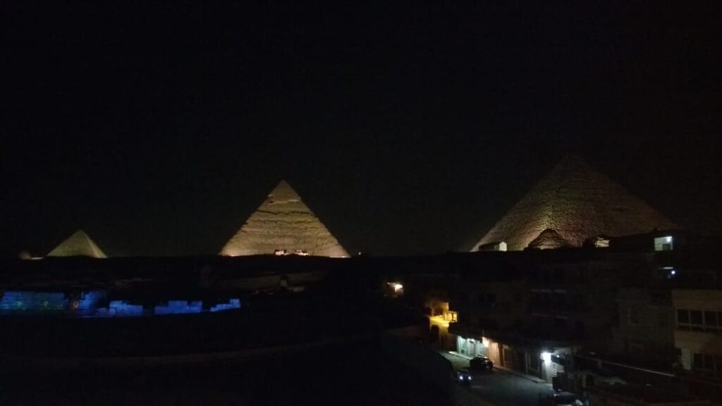 Show de luces y sonido - Pirámides de Egipto