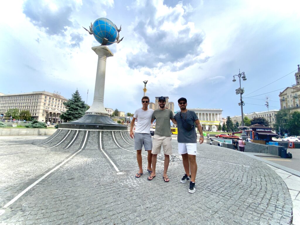 Kilómetro 0 de Kiev