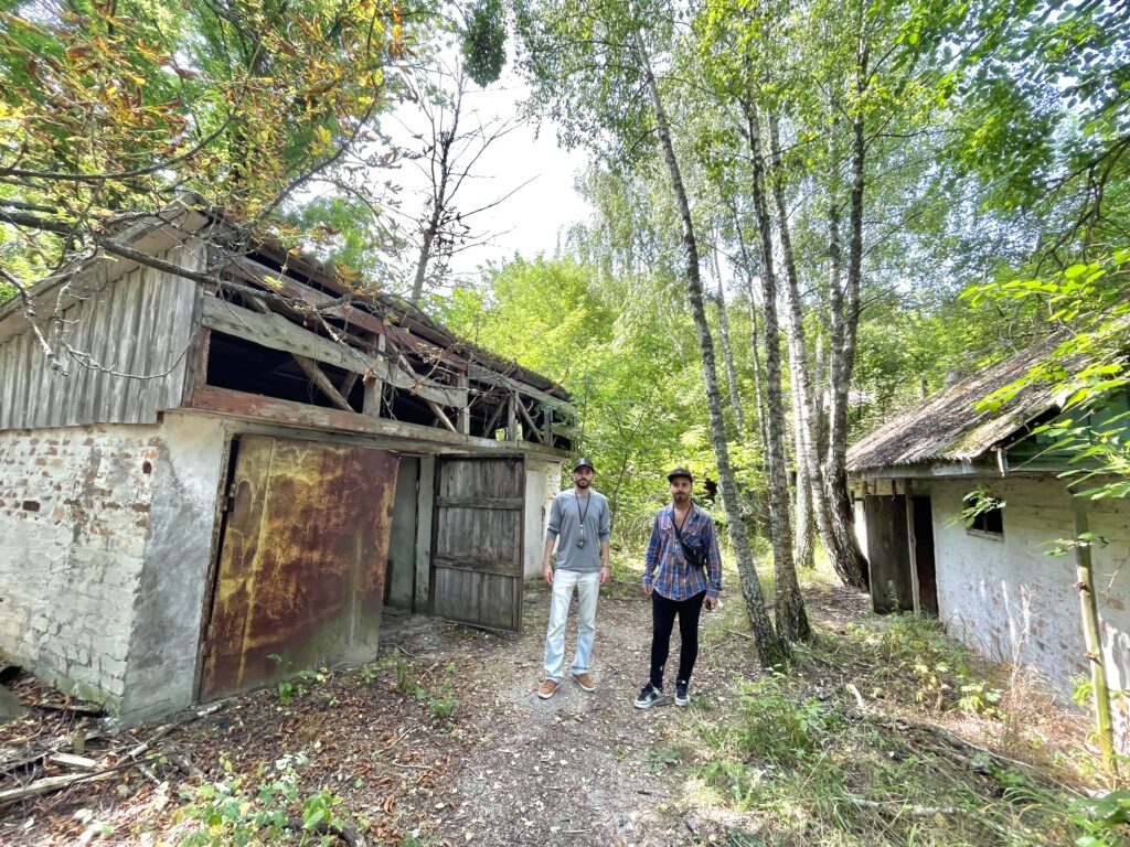 Pequeña aldea abandonada -Donde queda Chernobyl