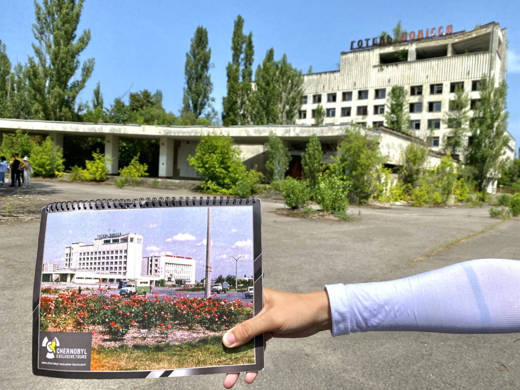 Hotel Polissya de Pripyat - Donde queda Chernobyl