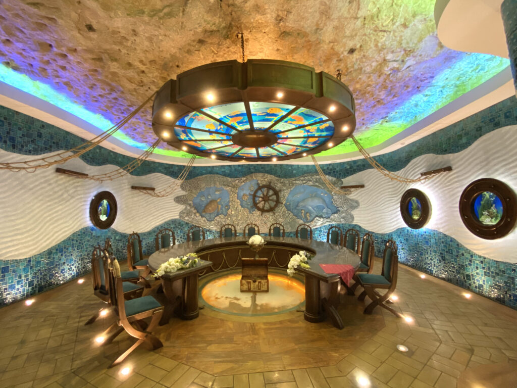 La sala del fondo del mar cricova