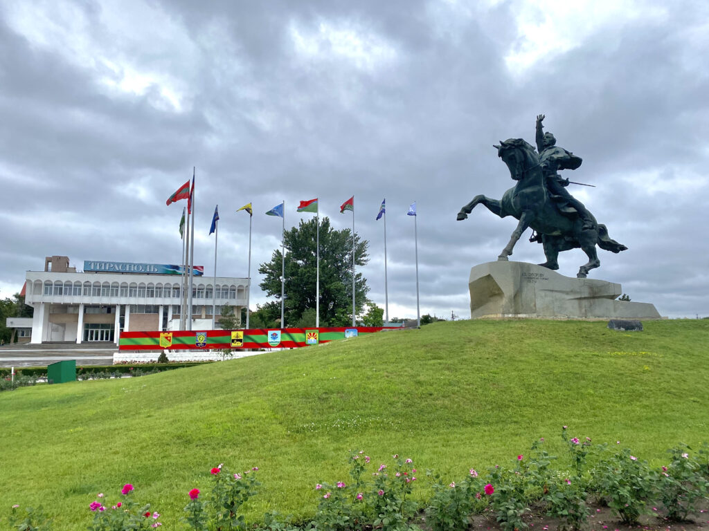 Plaza Suvorov - donde queda Transnistria