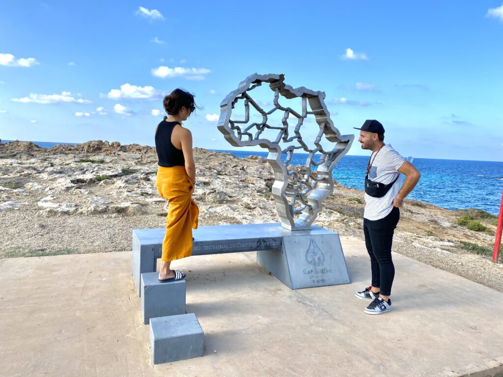 Monumento de Cap Angela al Norte de Bizerta