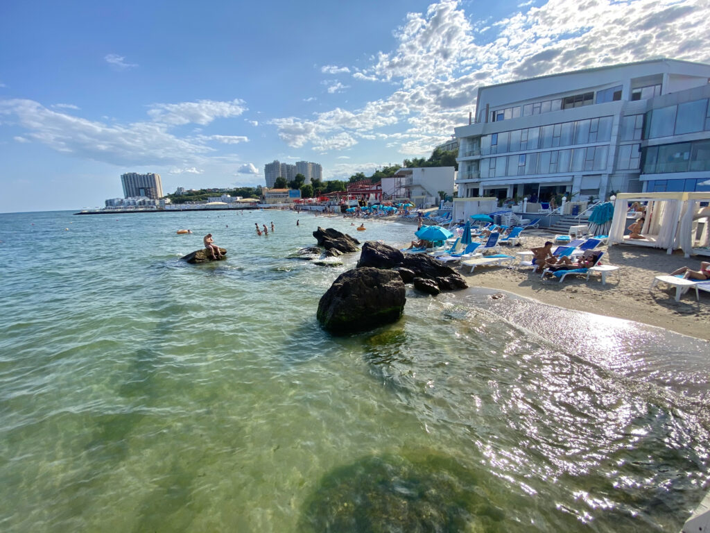 Bañarse en el Mar Negro en Arcadia