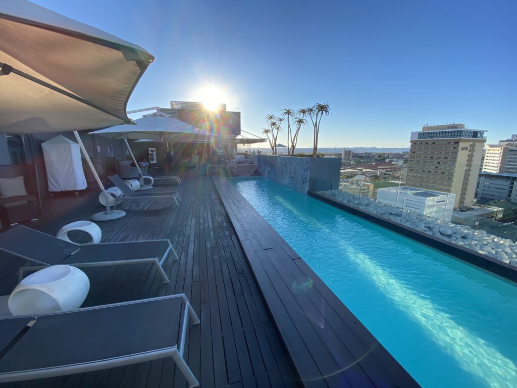 SkyBar del Hilton en Windhoek