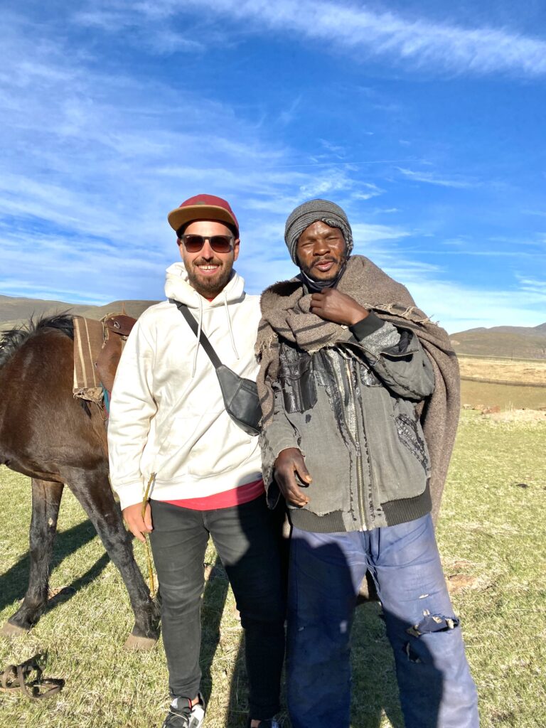 montañas de Lesotho