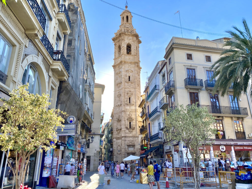 Torre de la Iglesia de Santa Catalina - que ver en valencia