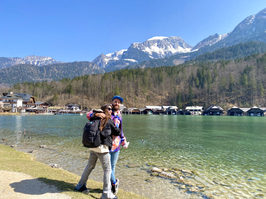 Bancos a orillas de Konigsee