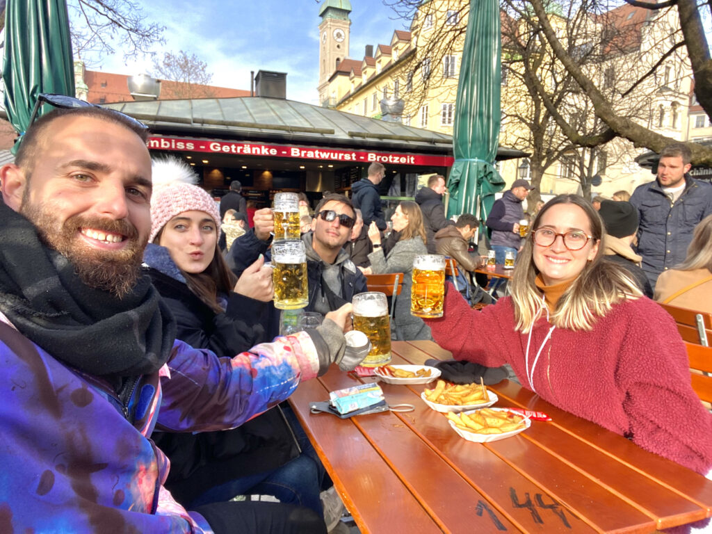 Biergarten am Viktualienmarkt