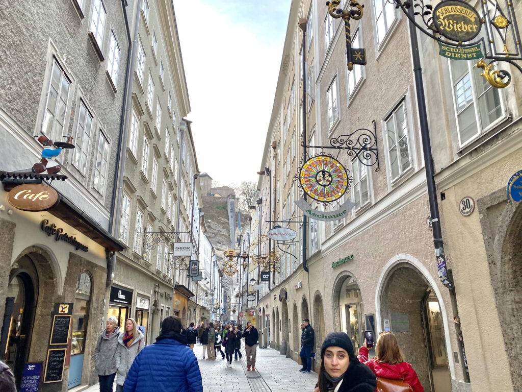 Getreidegasse - que ver en Salzburgo en un día