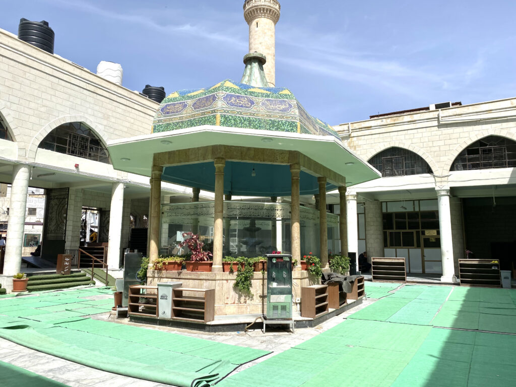 La Mezquita Husseini - la capital de jordania