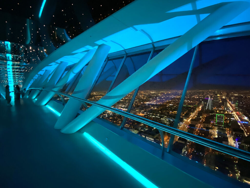 Vista desde el Sky Bridge - que hacer en Riad