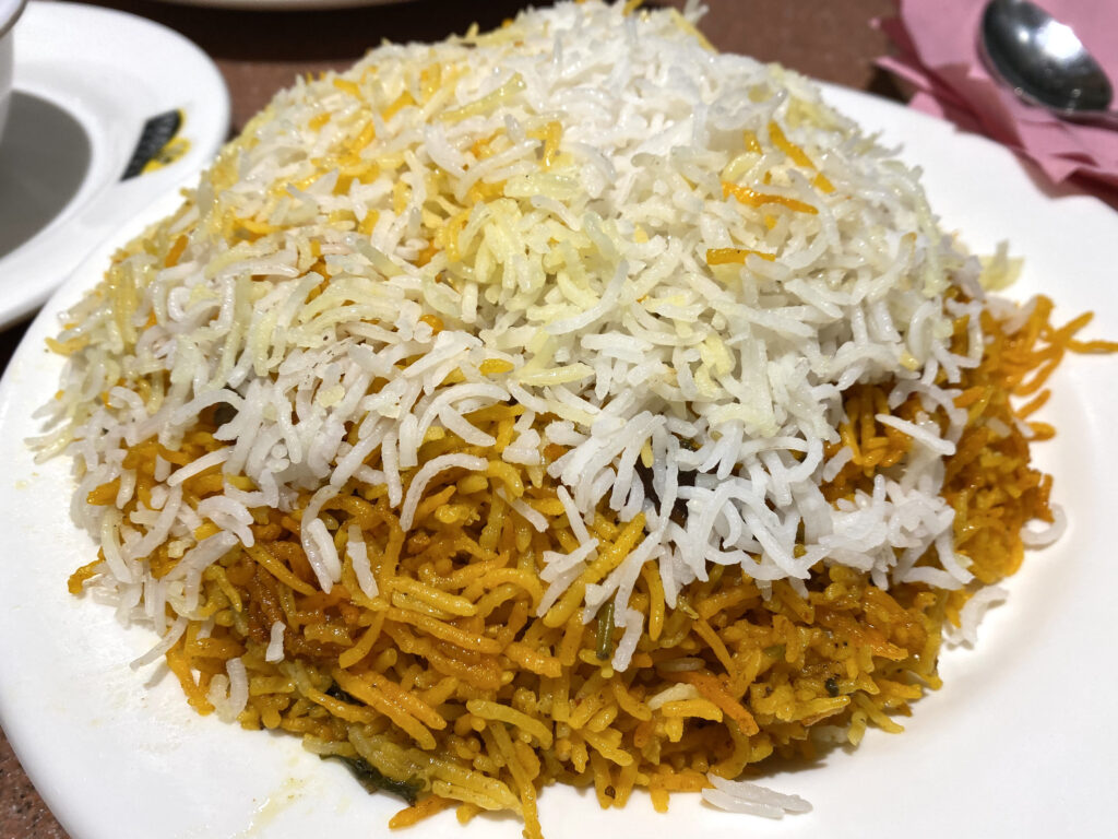 Biryani Rice - Burns Road vs Do Darya