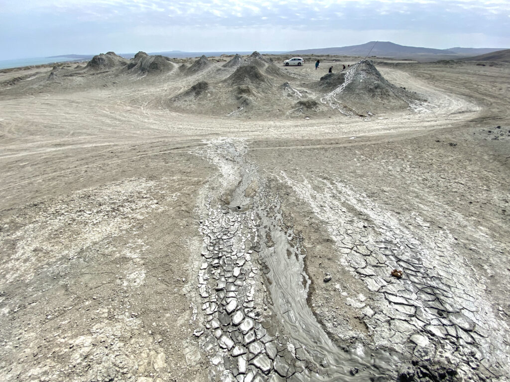 Mud Volcanoes Bakú Gobustán