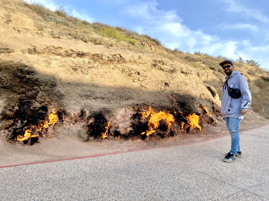 Yanar Dag - que ver desde Bakú