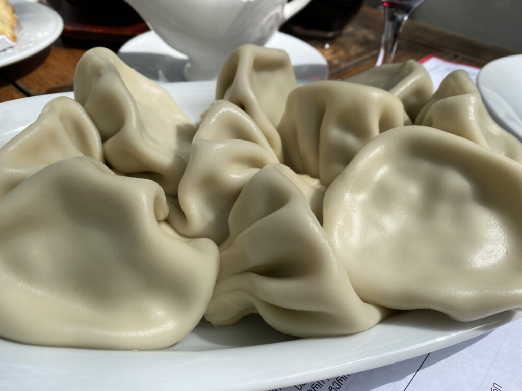 Kinkhali - que comer en Georgia