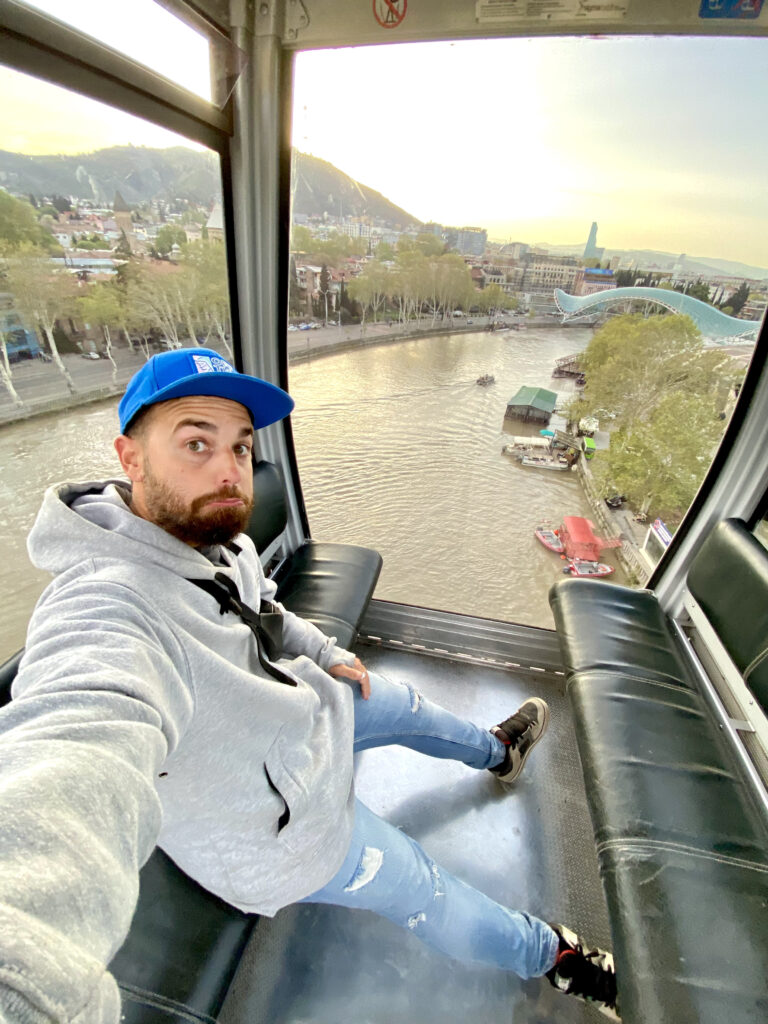 Teleférico de Tiflis Georgia