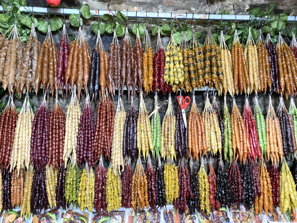 Churchkhela - que comer en georgia