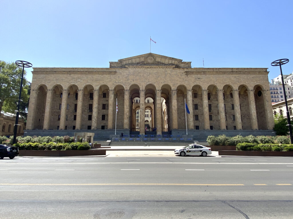 El Parlamento de Tiflis Georgia