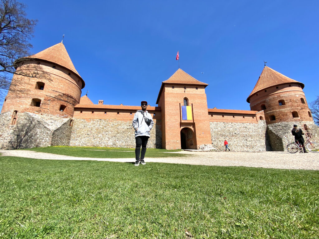 Castillo de Trakai desde Vilna