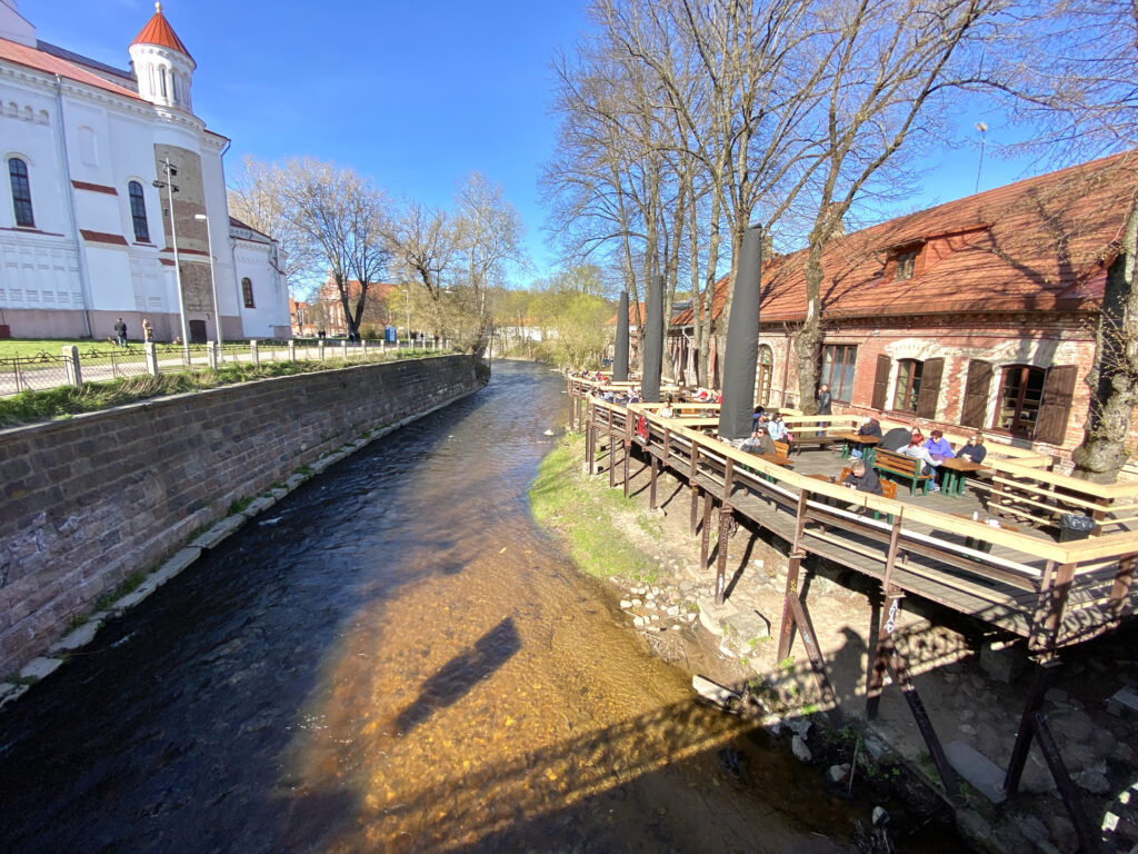 Uzupio Kaviné en República de Uzupis