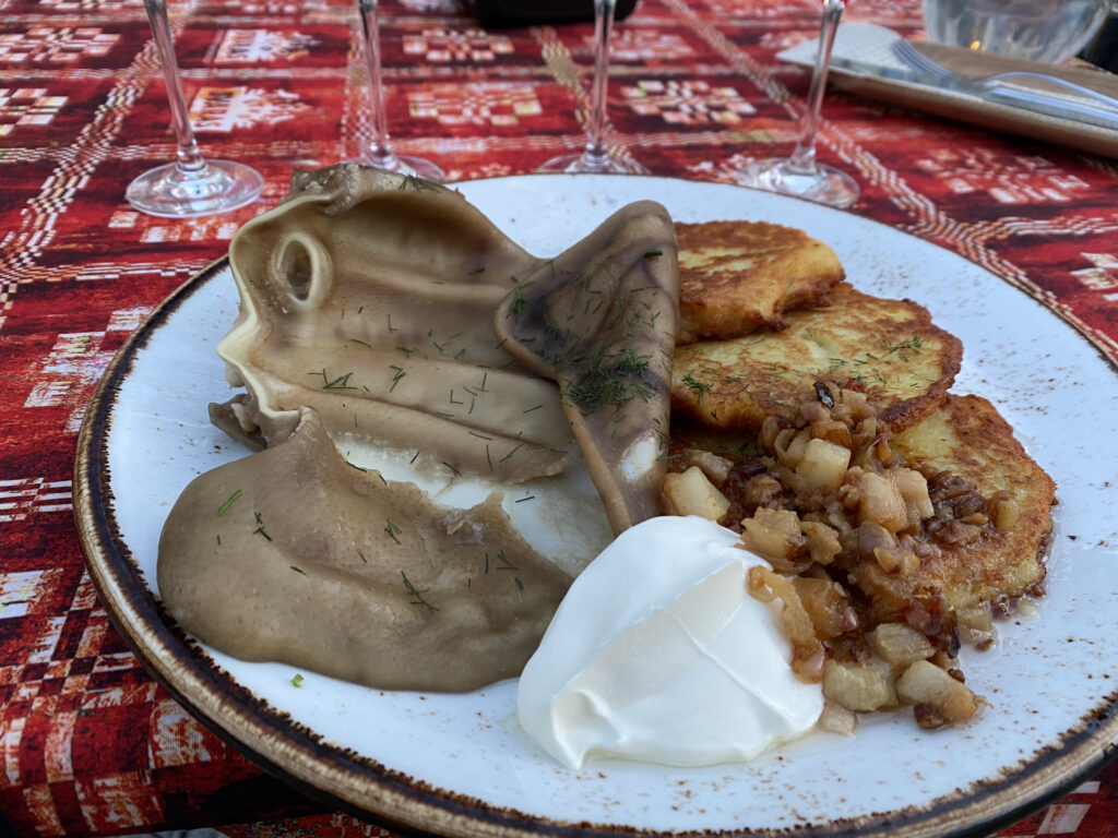 orejas de cerdo - plato típico de Lituania