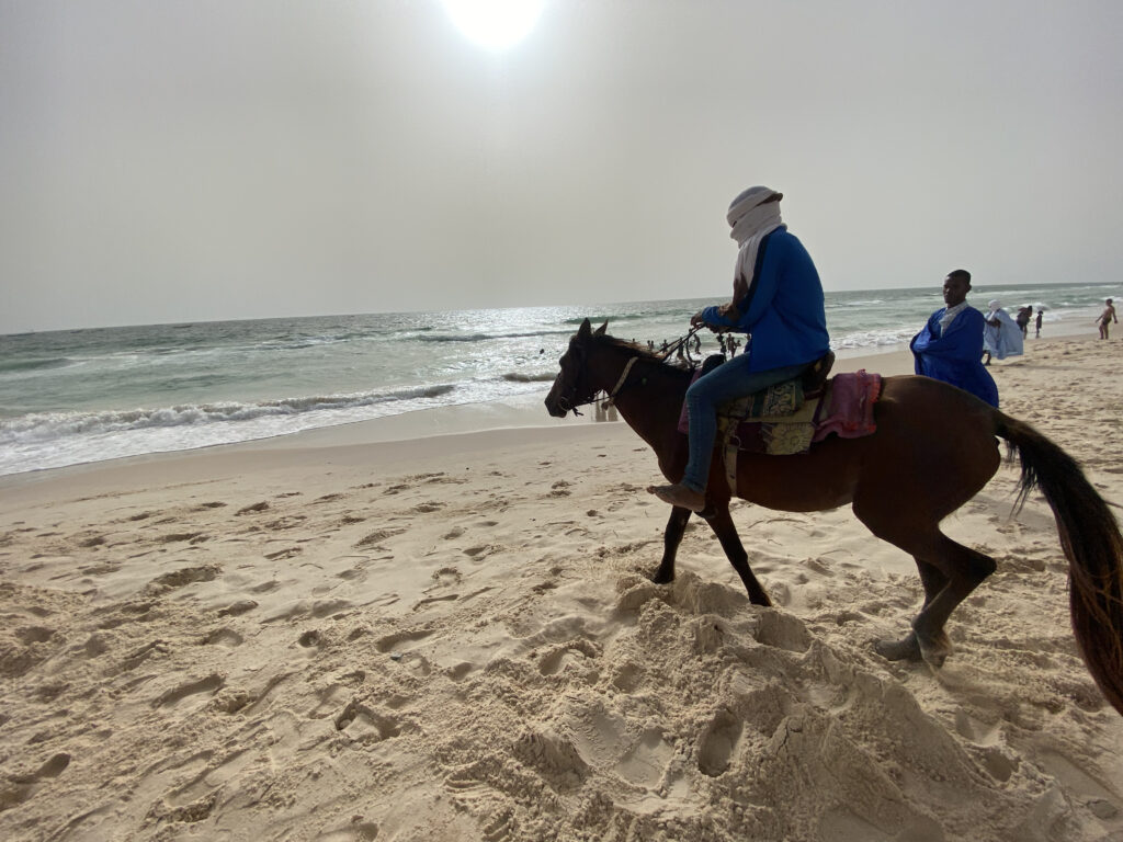 Playa en Mauritania