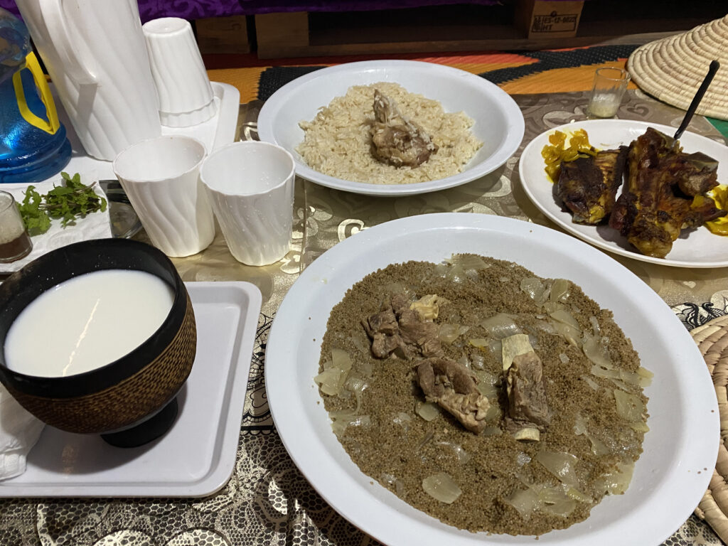 Comida tradicional en Mauritania