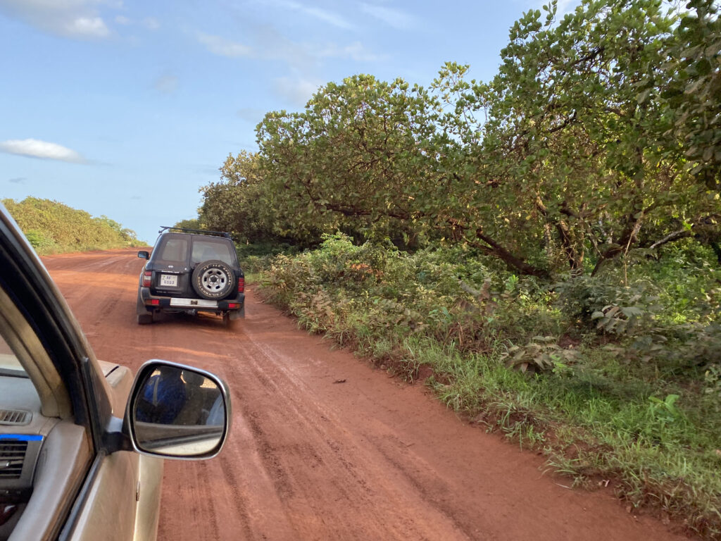 Rutas en Guinea Bissau