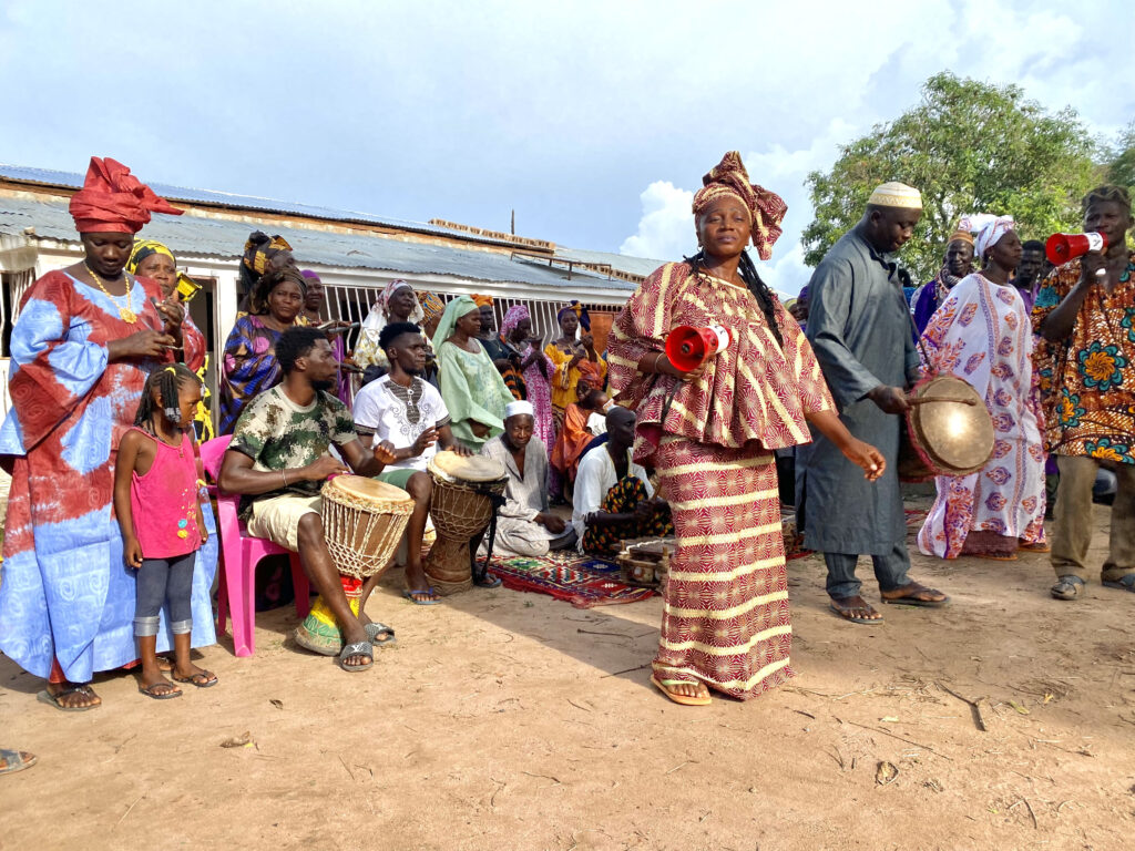 Bailes tradicionales en Catabina - Guinea Bissau