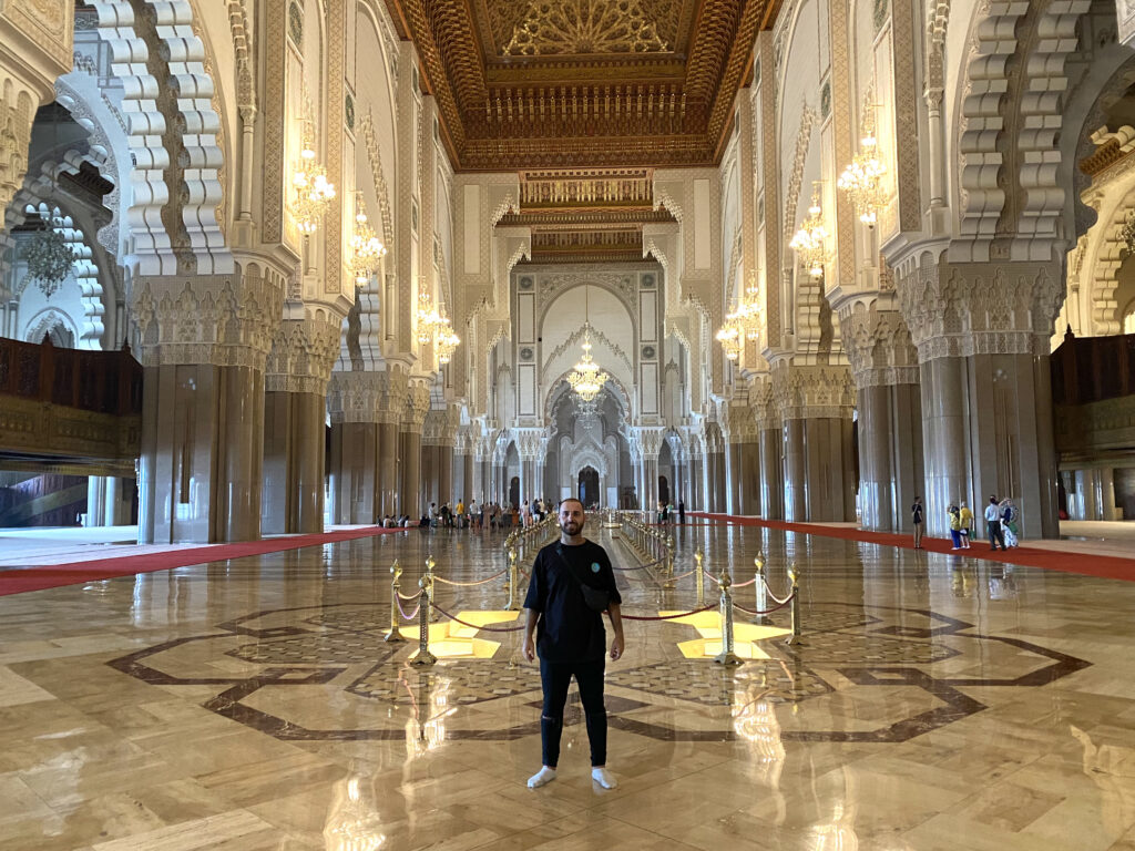 Techo corredizo Mezquita Hassan II