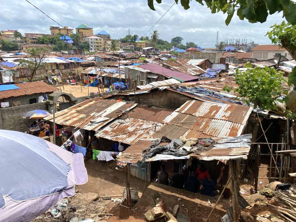 Condiciones de vida en Freetown