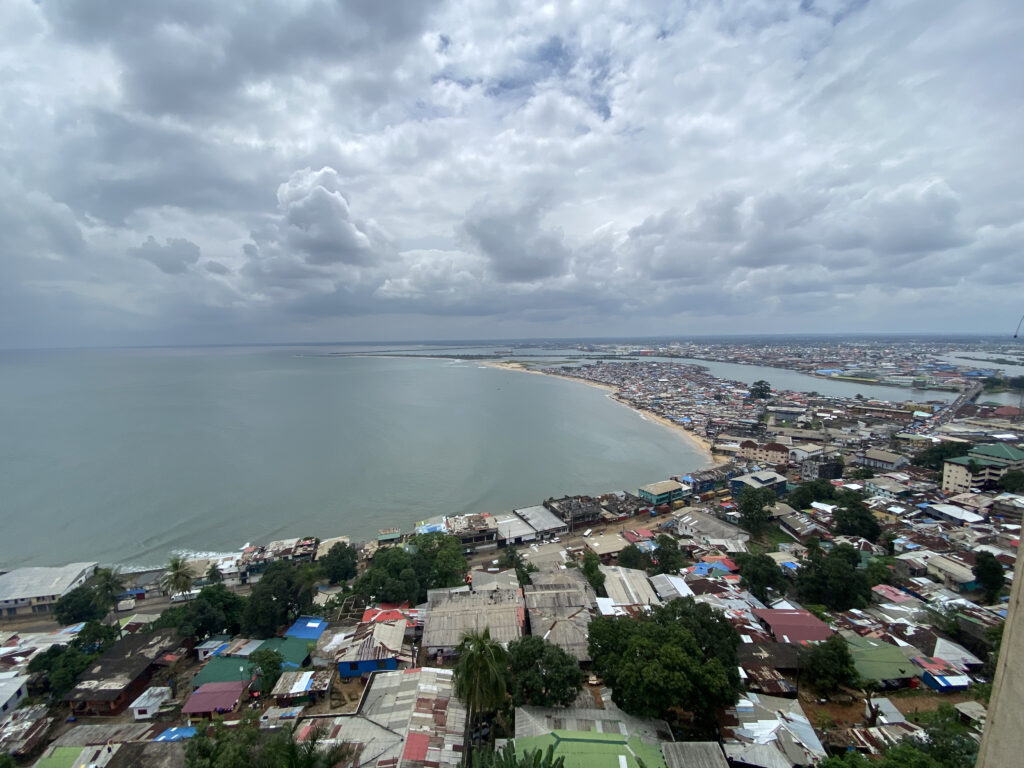 Vista de West Point desde el Ducor Hotel