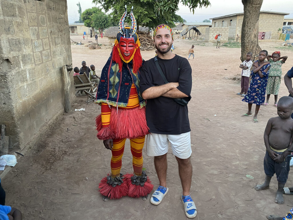Foto con el bailarín