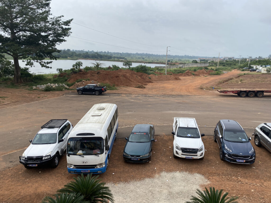 Calles de la ciudad de Yamusukro