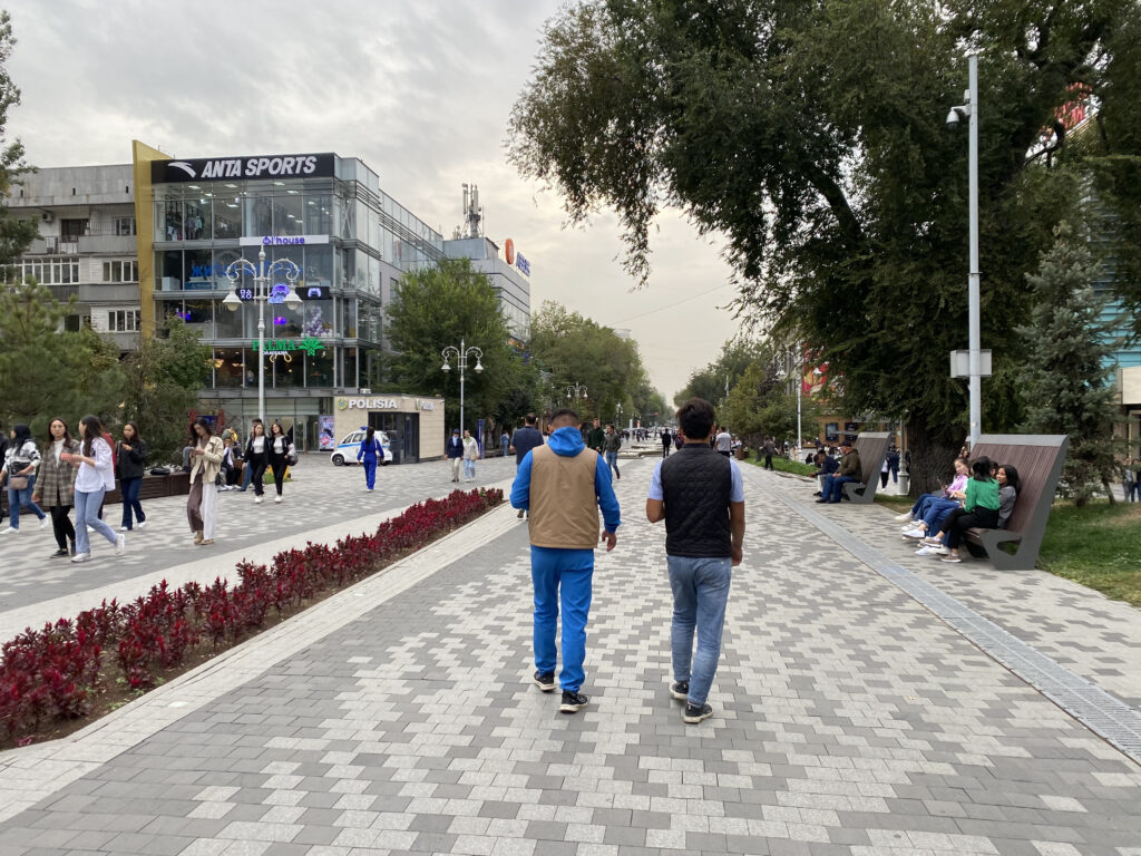 Calle Peatonal Zhybek Zholy