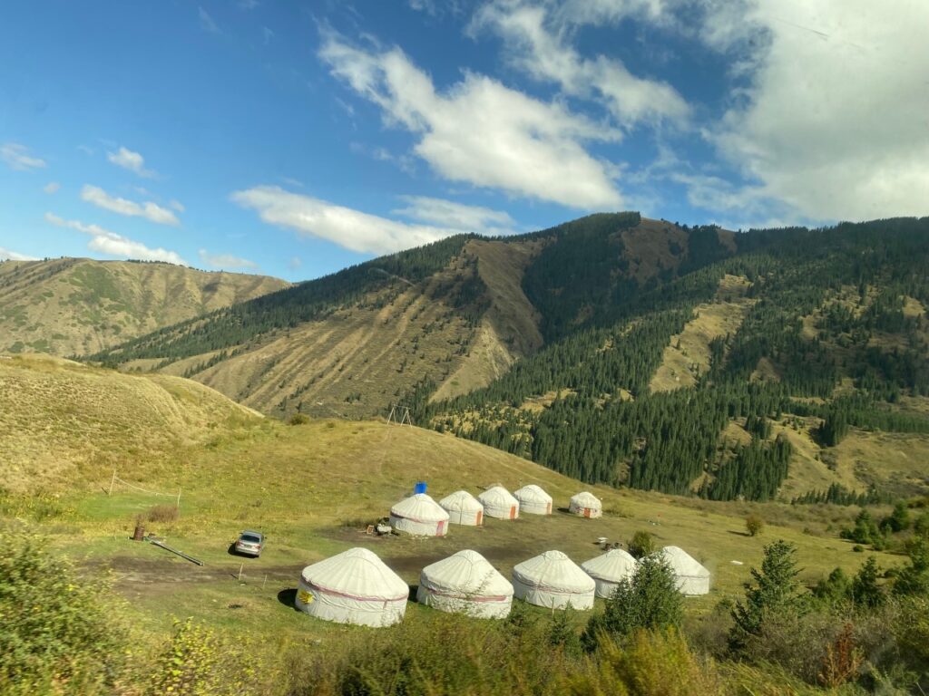 Yurtas en Kazakhstan