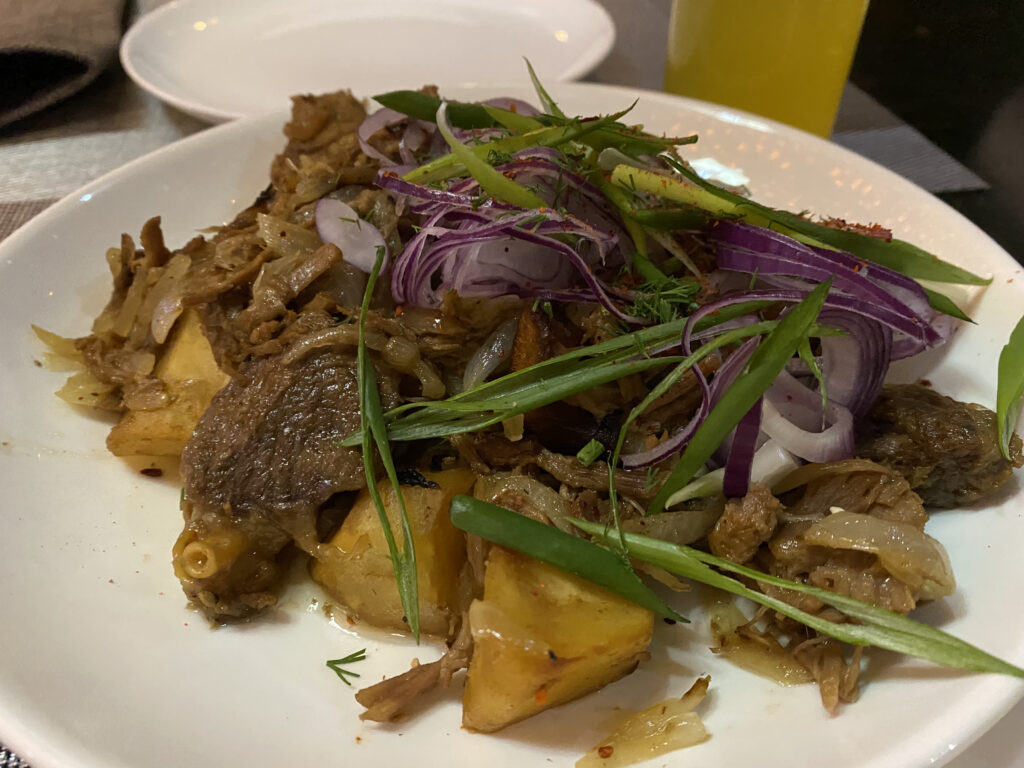 Kurdak - plato típico de Kirguistán