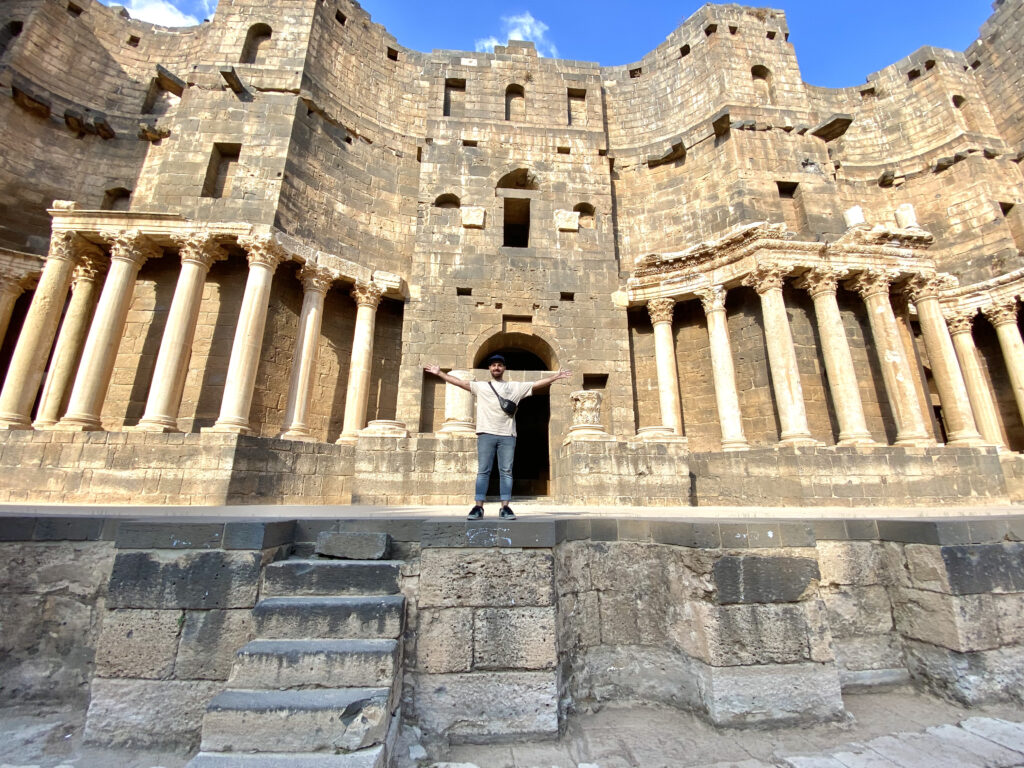 Escenario del Teatro Romano de Bosra