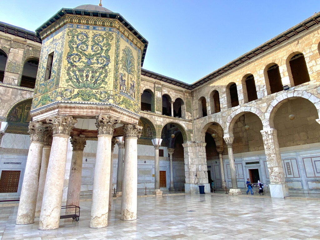 La Mezquita de los Omeyas - Que ver en Damasco