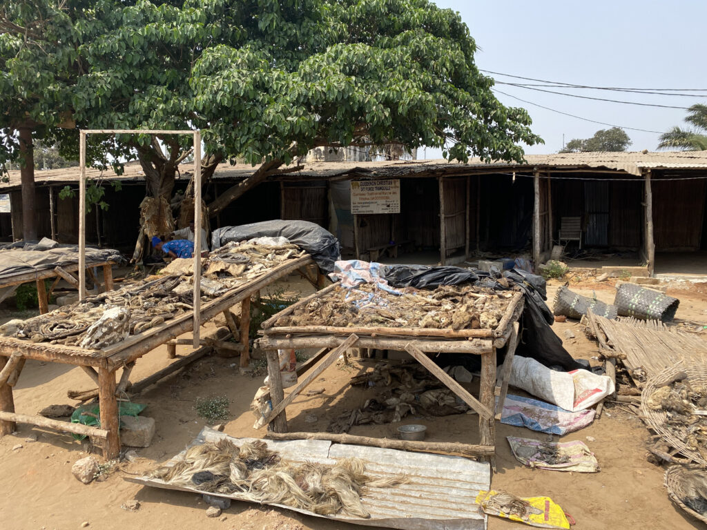 Stands donde venden sus productos