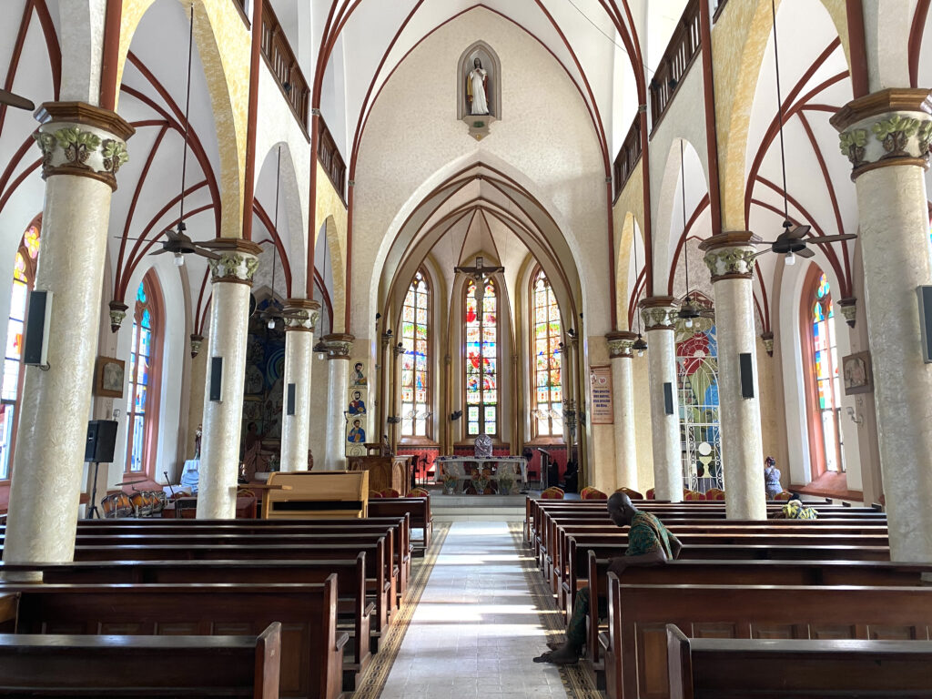 Catedral del Sagrado Corazón en Togo