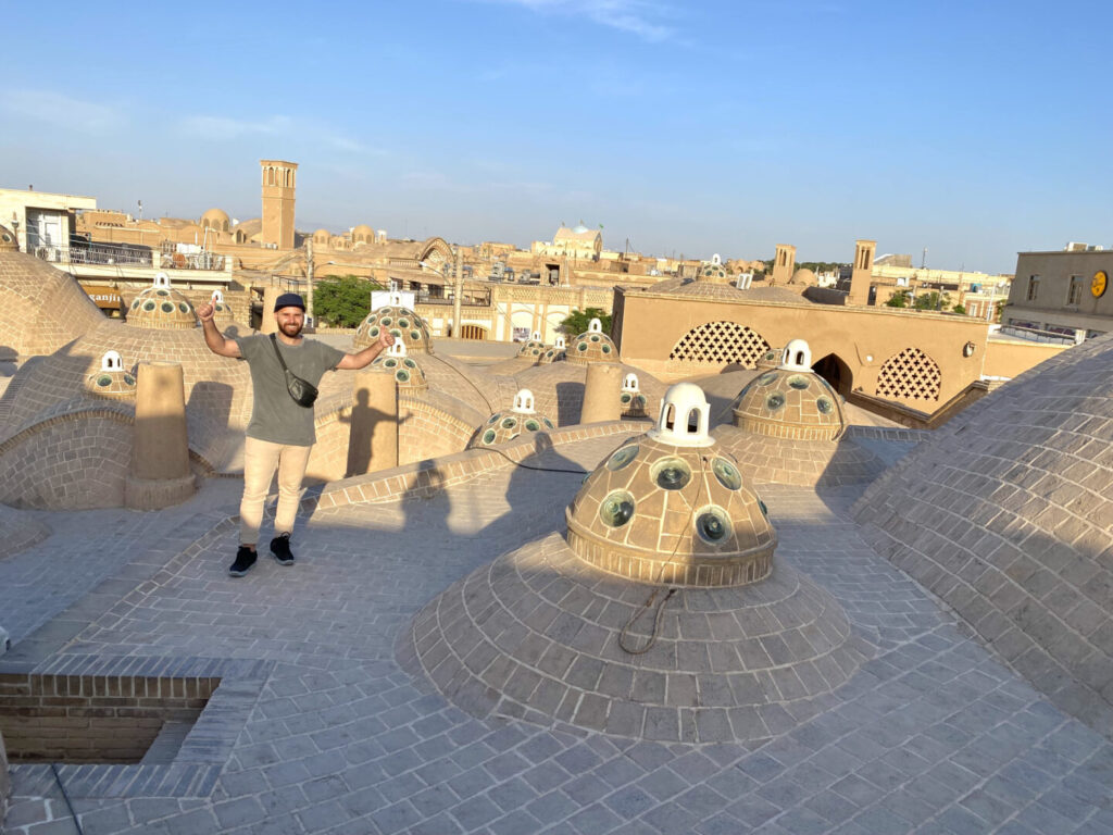 Terraza de los Baños Amir Ahmad Irán