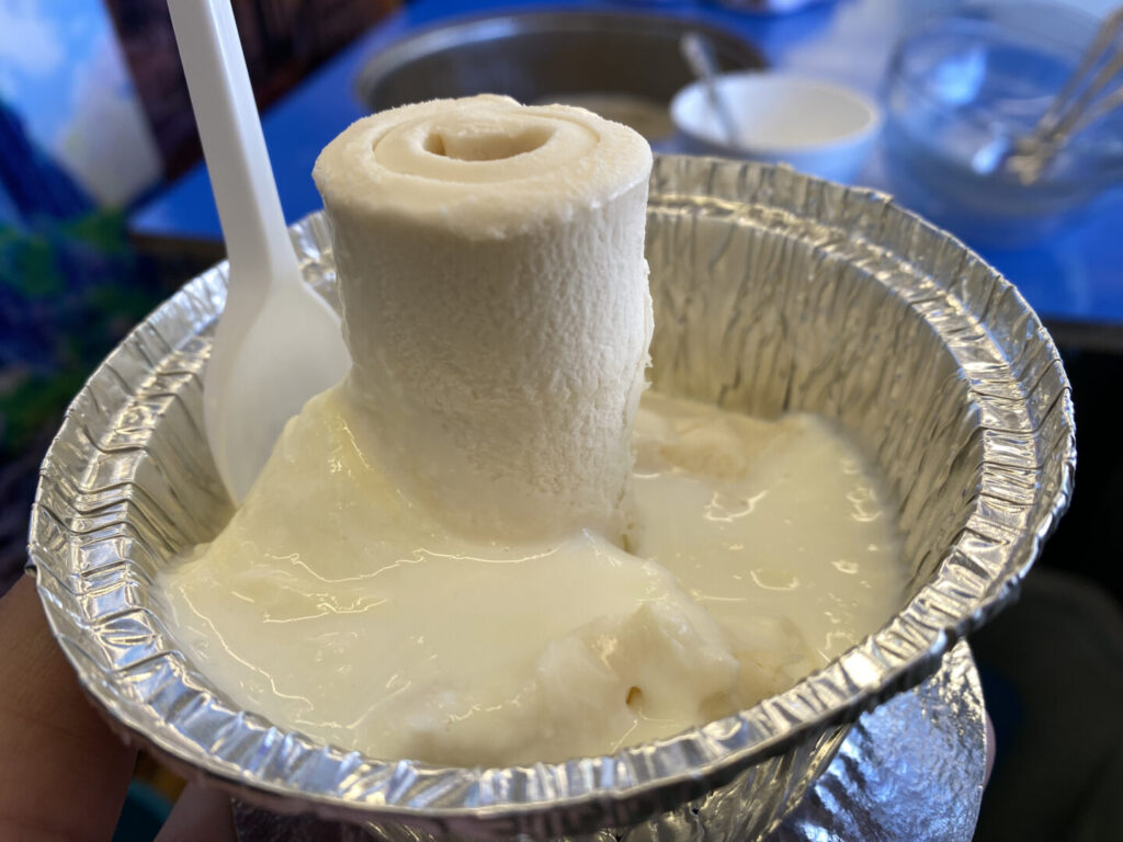 Helado Afgano - Que comer en Kabul