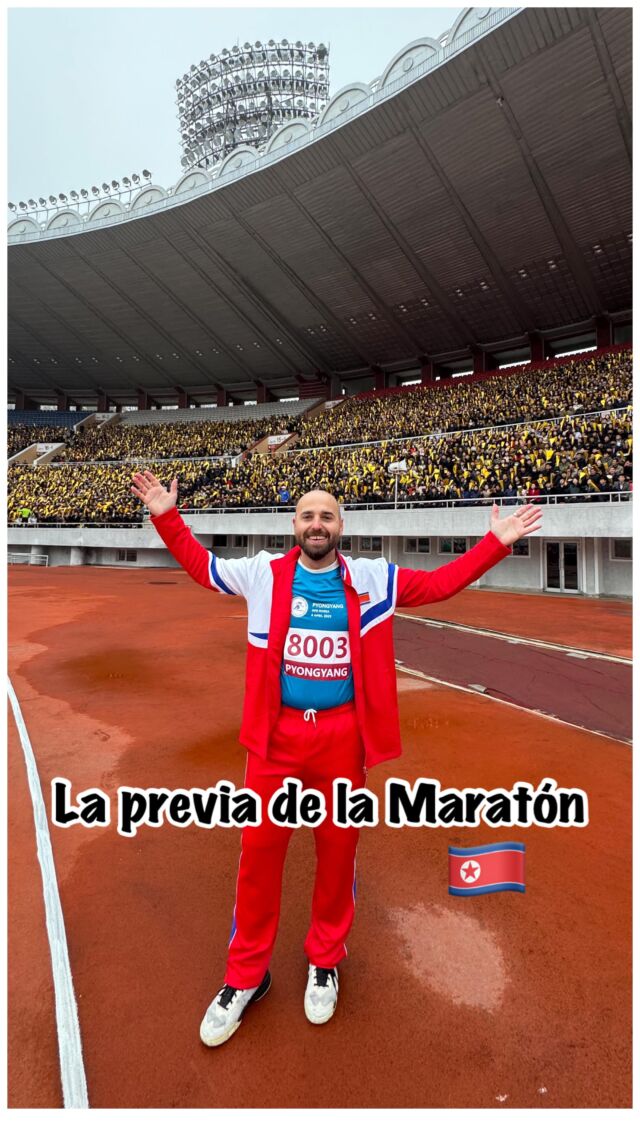 La previa de la MARATÓN 🇰🇵 - No queda otra; a correr…
.
¿Que quieren que les muestre de la carrera? 👇👇👇